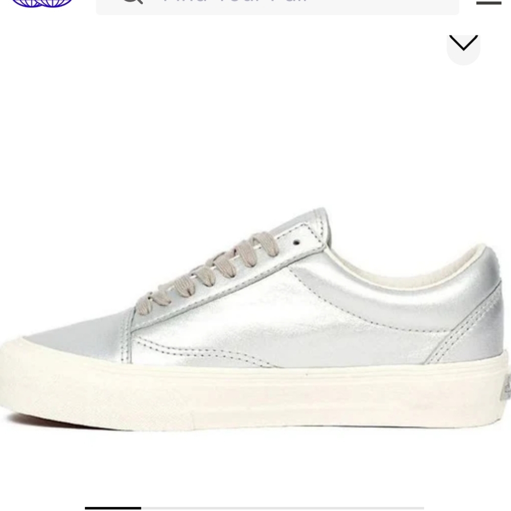 Vans Old School Ns Lx ( Metals) M Sz 4.5 W 6